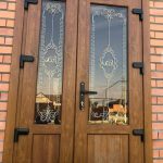 درب و پنجره upvc بهمراه زوار دکوراتیو کد 12